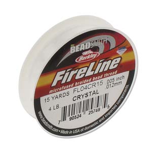 Fire Line draad wit 0,12mm - ±45 meter-Kraaltjes van Renate