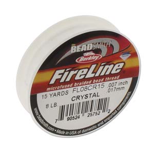 Fire Line draad wit 0,18mm - ±45 meter-Kraaltjes van Renate