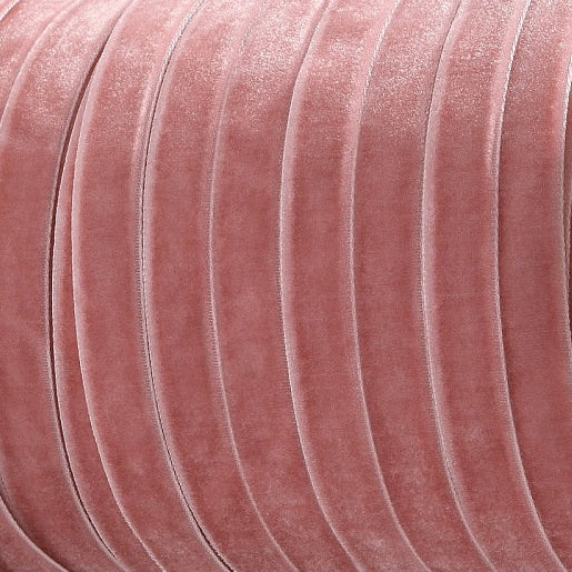 Fluweel Lint Roze 10mm - per 2 meter-Koord-Kraaltjes van Renate