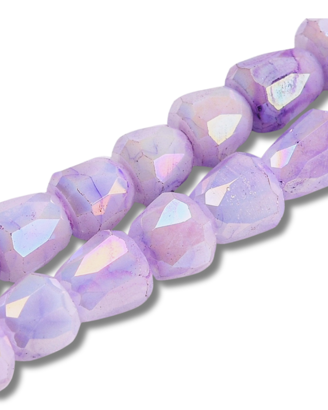 Glas kraal lila 4mm - per ca. 20 stuks-Kralen-Kraaltjes van Renate