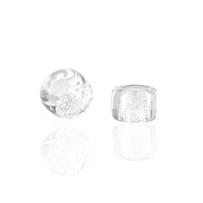 Glaskraal Crystal 6mm Ø1.8mm - 10 stuks-Kraaltjes van Renate