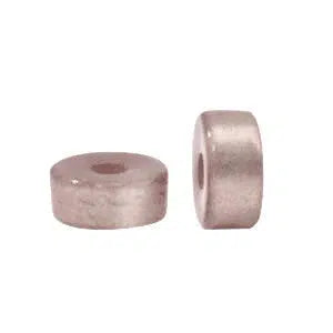 Glaskraal Polaris Glaze rondellen shiny Cervo brown Ø1.7mm 6x4mm-Kralen-Kraaltjes van Renate