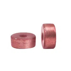 Glaskraal Polaris Glaze rondellen shiny Vinaccia red Ø1.7mm 6x4mm-Kralen-Kraaltjes van Renate