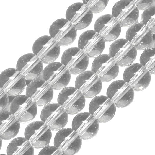 Glaskraal clear 6mm - 50 stuks-Kralen-Kraaltjes van Renate