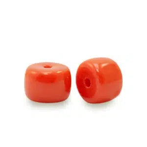 Glaskraal rondellen Candy red Ø1.4mm 6mm-Kralen-Kraaltjes van Renate