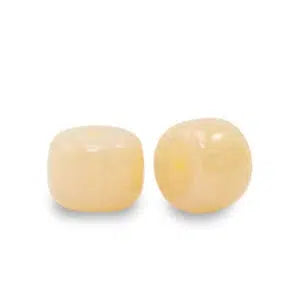 Glaskraal rondellen Yellow peach Ø1.4mm 6mm-Kralen-Kraaltjes van Renate