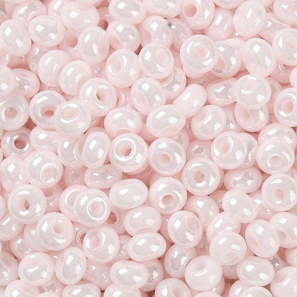 Glaskralen lavender blush 5x3mm- per 10 gram-Kralen-Kraaltjes van Renate