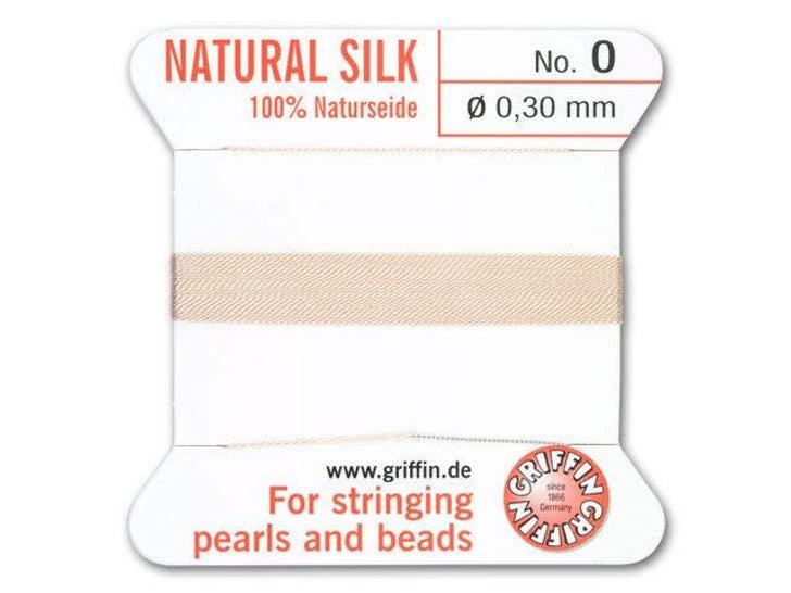 Griffin koord no.0 Light pink 0,3mm - 2 meter-koord-Kraaltjes van Renate