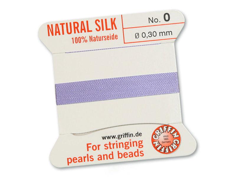 Griffin koord no.0 Lilac 0,3mm - 2 meter-koord-Kraaltjes van Renate