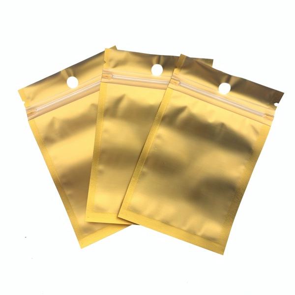 Gripzakjes goud transparant 11x8cm - 5 stuks-Kraaltjes van Renate