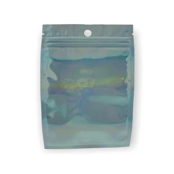 Gripzakjes holografisch zilver 15x10cm - 5 stuks-Inpakken-Kraaltjes van Renate