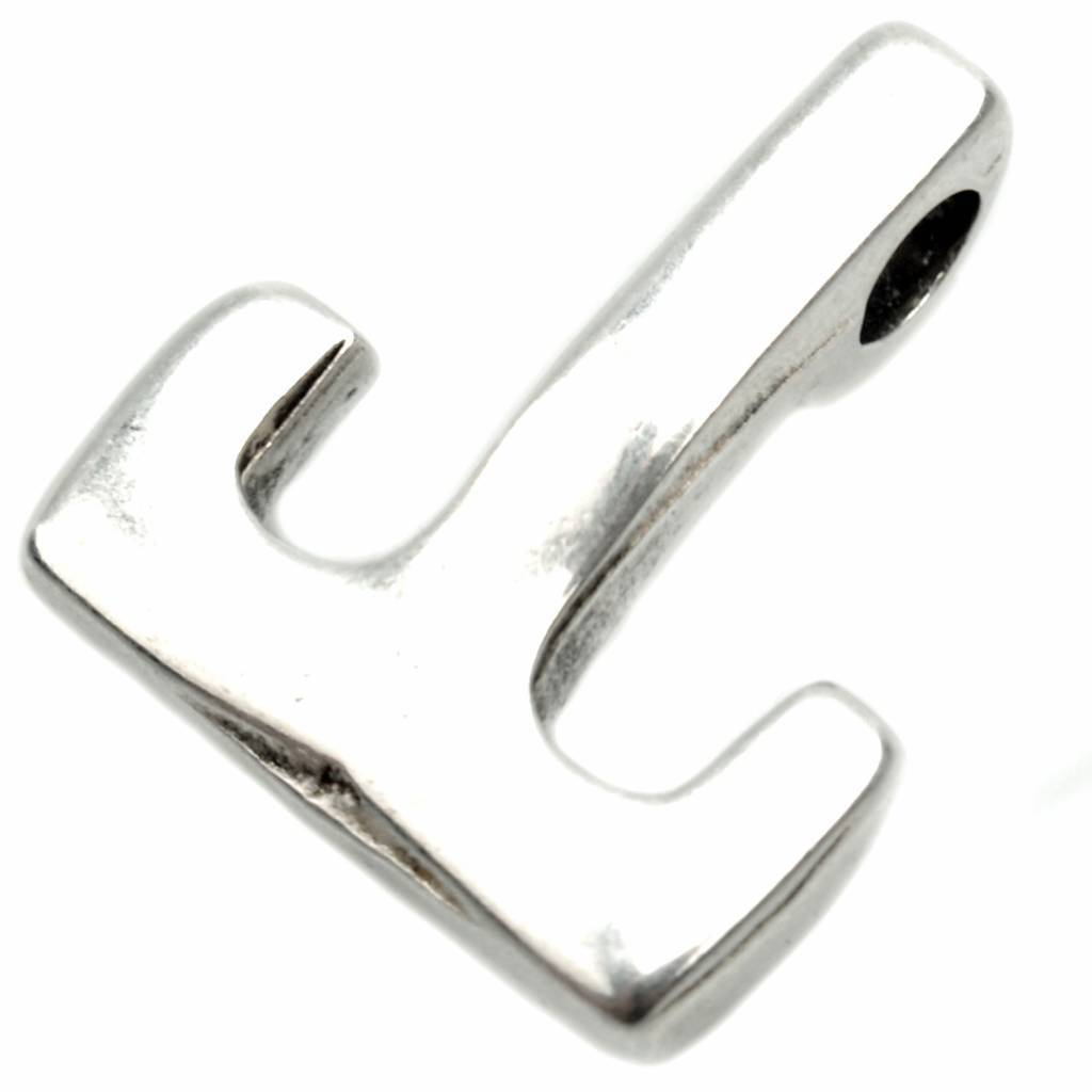 Haaksluiting Ø4mm Zilver DQ 23x20mm-Kraaltjes van Renate