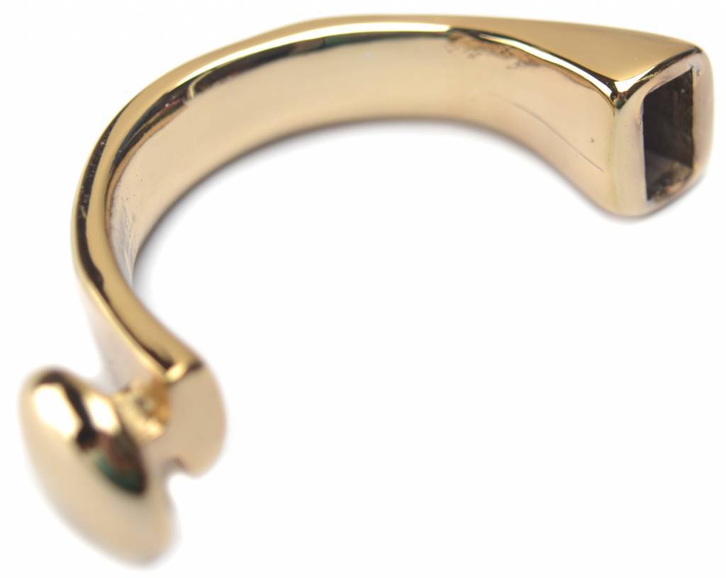 Halve armband Ø10x5,3mm goud DQ-Kraaltjes van Renate