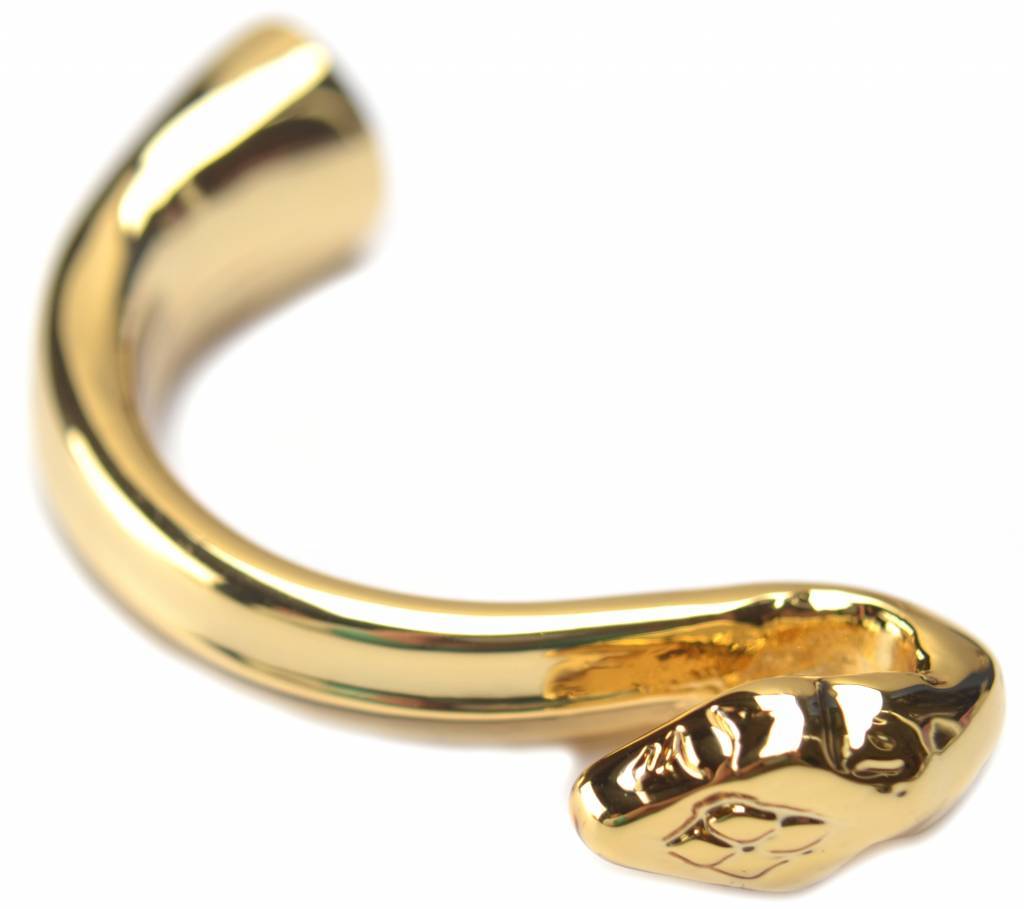 Halve armband Ø10x5mm goud DQ-Kraaltjes van Renate