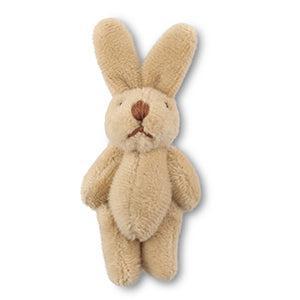 Hanger konijntje beige 8cm- per stuk-bedels-Kraaltjes van Renate