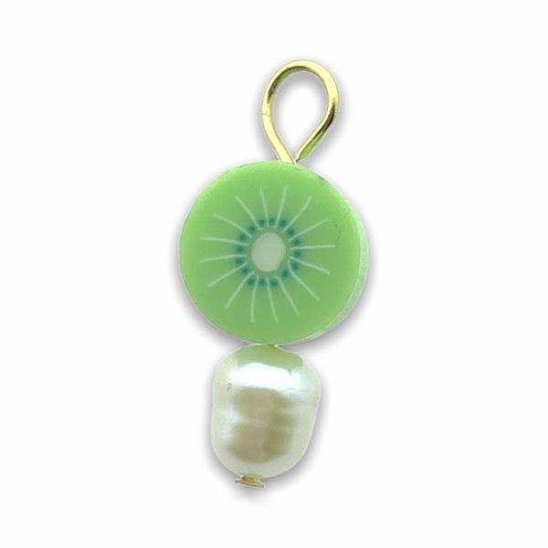 Hanger parel fruit kiwi-Kraaltjes van Renate
