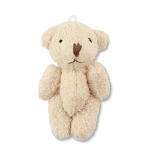 Hanger teddybeer beige 7cm- per stuk-bedels-Kraaltjes van Renate