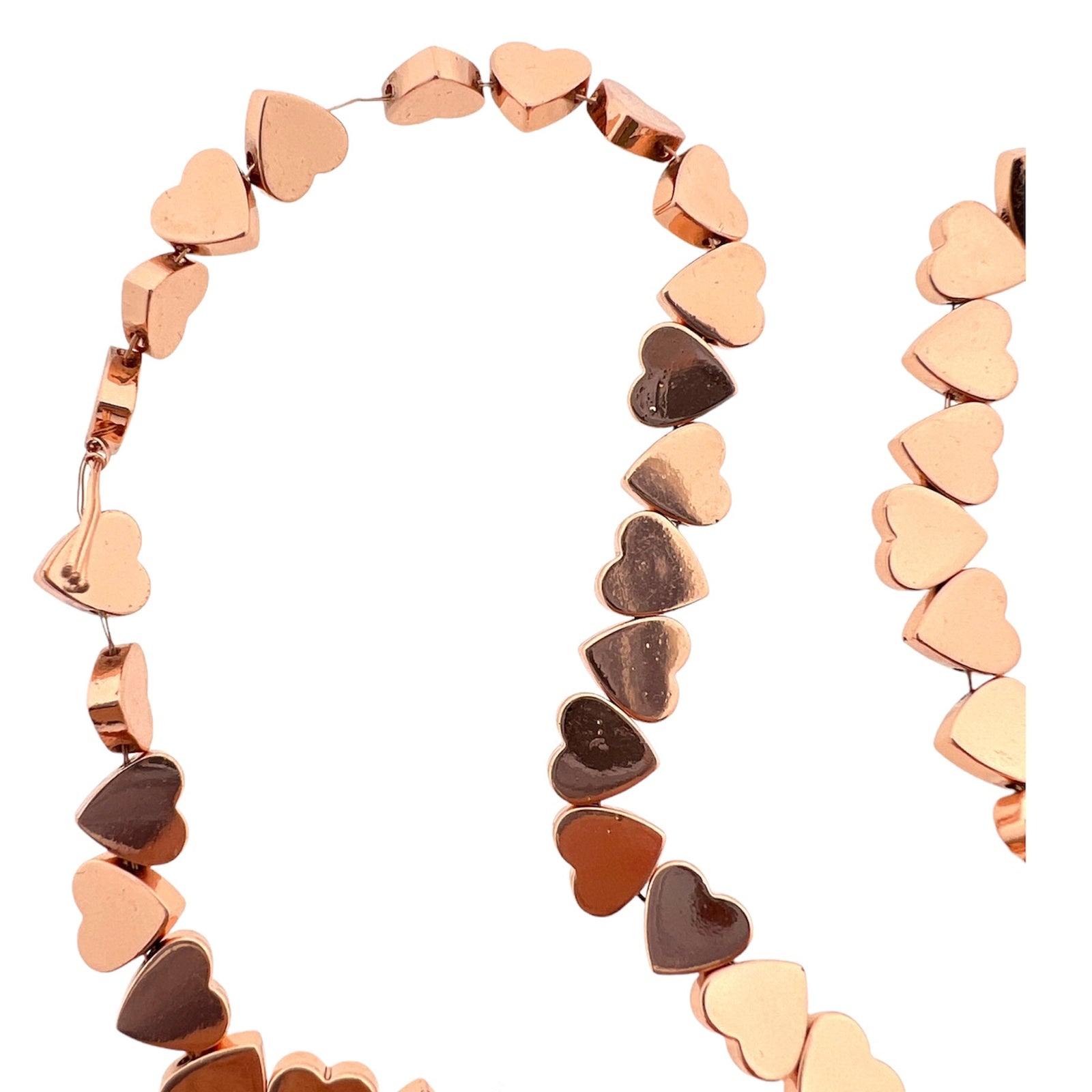 Hematiet hartjes rose gold 6x6x2mm - per stuk-Kralen-Kraaltjes van Renate