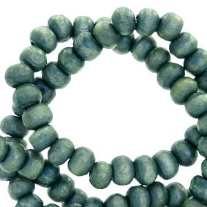 Houten kralen Nature hout-legion blue 8mm - 50 stuks-Kraaltjes van Renate