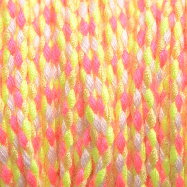 Surfkoord Geel/Roze ±1,8mm - 1 meter-Kraaltjes van Renate