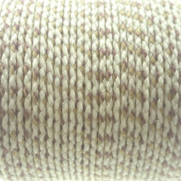Surfkoord Off white/sand ±1,8mm - 1 meter-Kraaltjes van Renate
