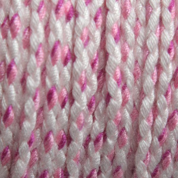 Surfkoord Wit/Roze ±1,8mm - 1 meter-Kraaltjes van Renate