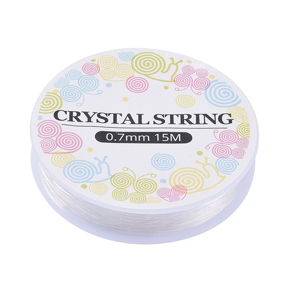 Elastisch Nylon Transparant 0.7mm - 12 meter