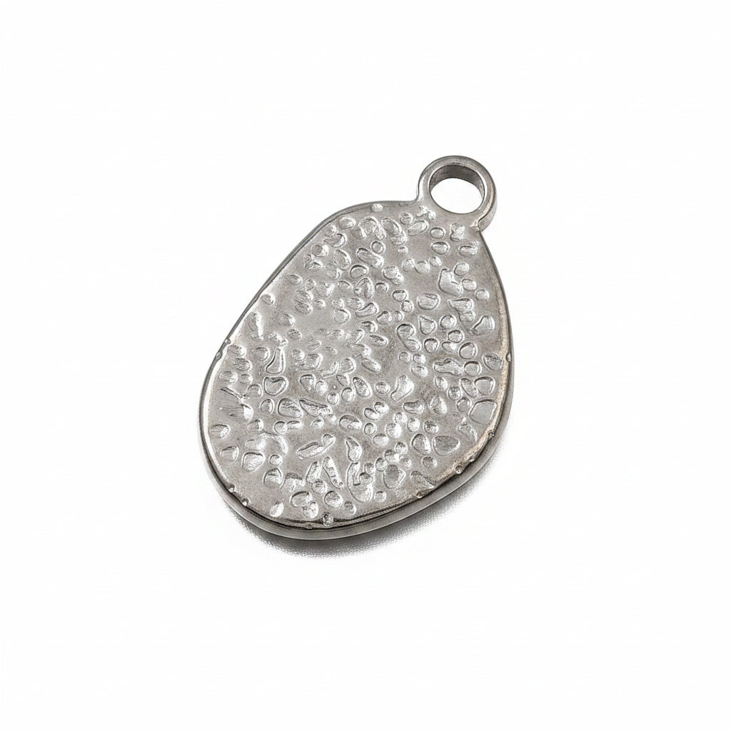 Bedel Schelp RVS Zilver 26mm - per stuk