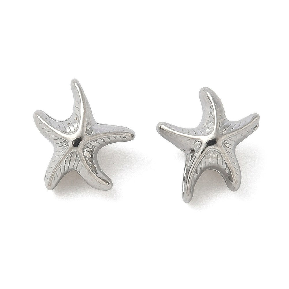 Kraal Zeester RVS Zilver 9.5mm - per stuk