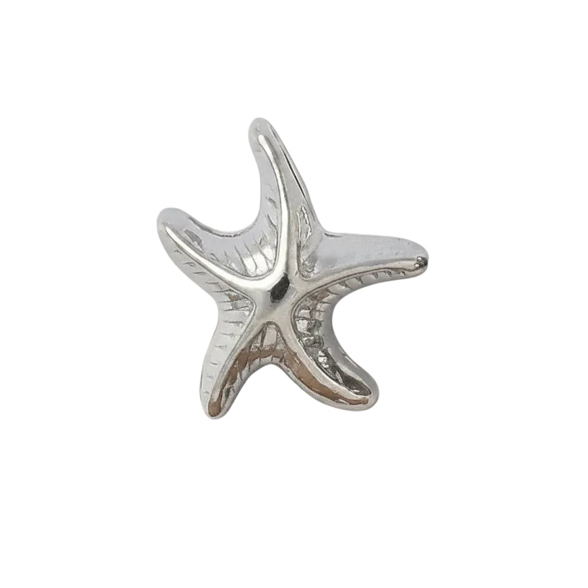 Kraal Zeester RVS Zilver 9.5mm - per stuk