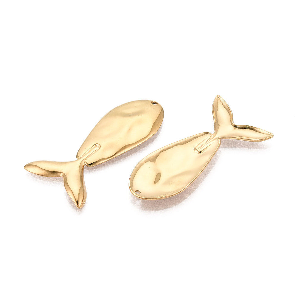Bedel Vis Premium RVS Goud 52mm - per stuk