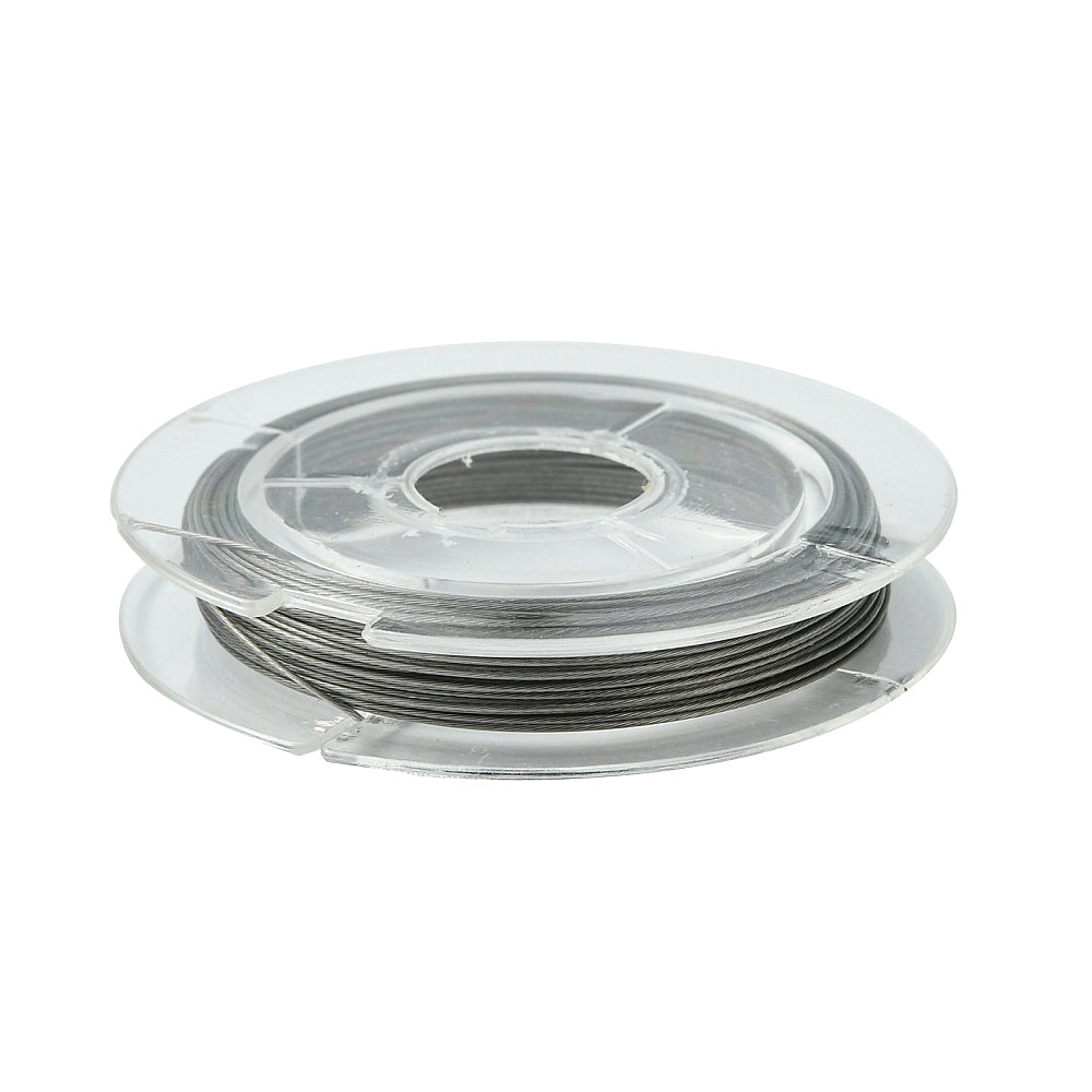 Gecoat IJzerdraad Zilver 0.38mm - 10 meter