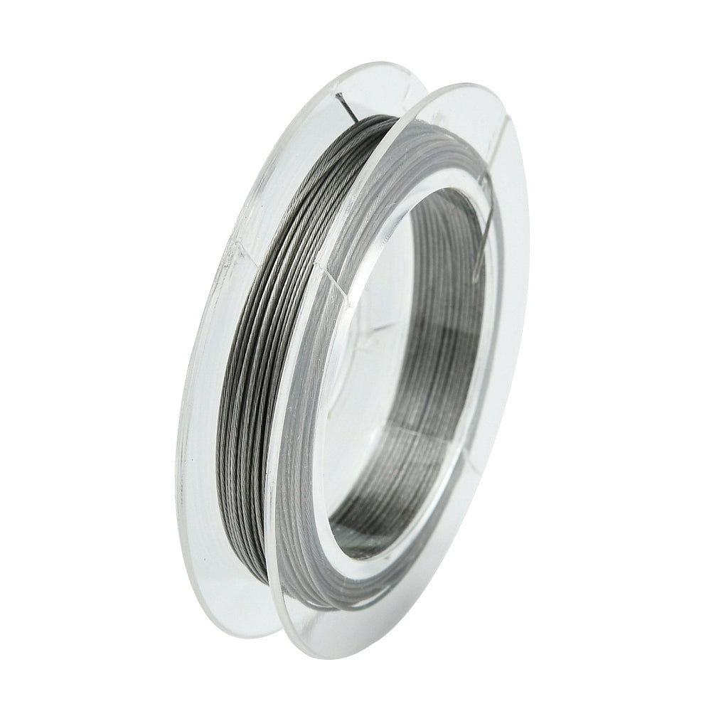 Gecoat IJzerdraad Zilver 0.38mm - 10 meter
