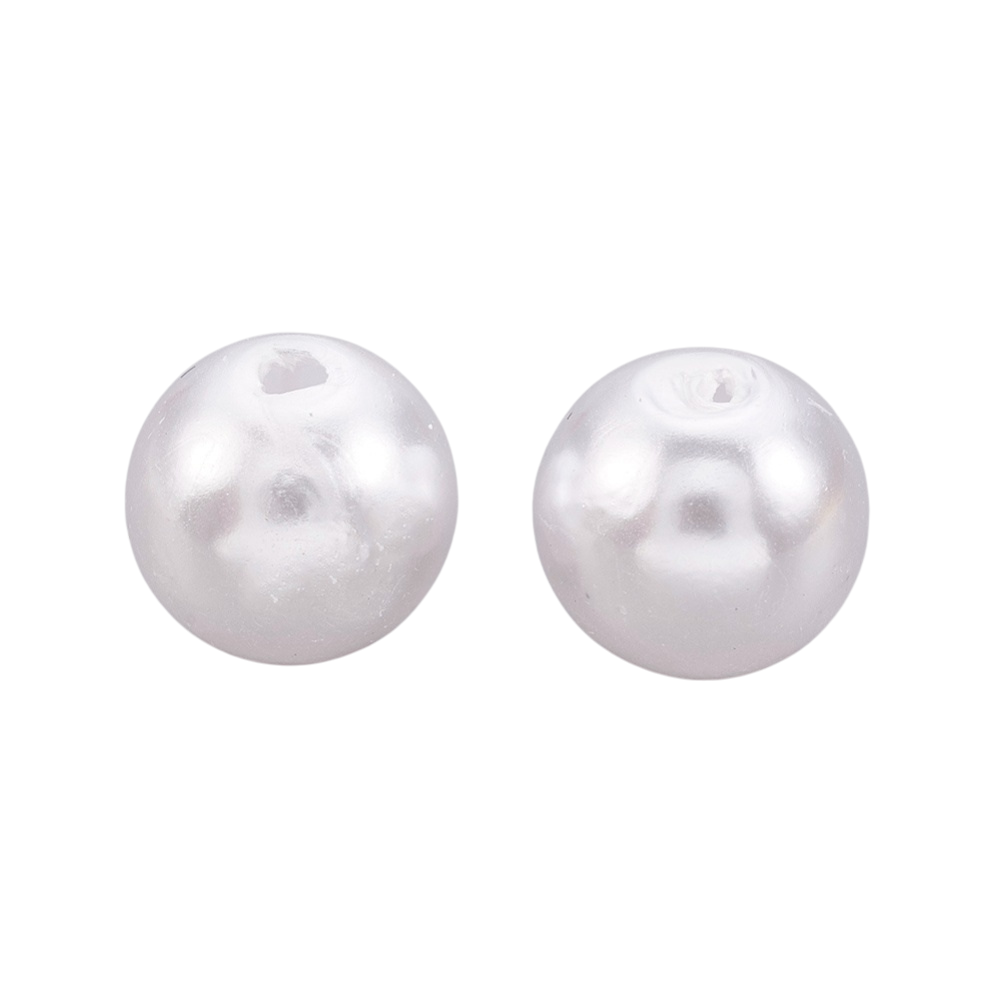 Imitatie Parel XL Wit 12mm - per stuk-Kralen-Kraaltjes van Renate