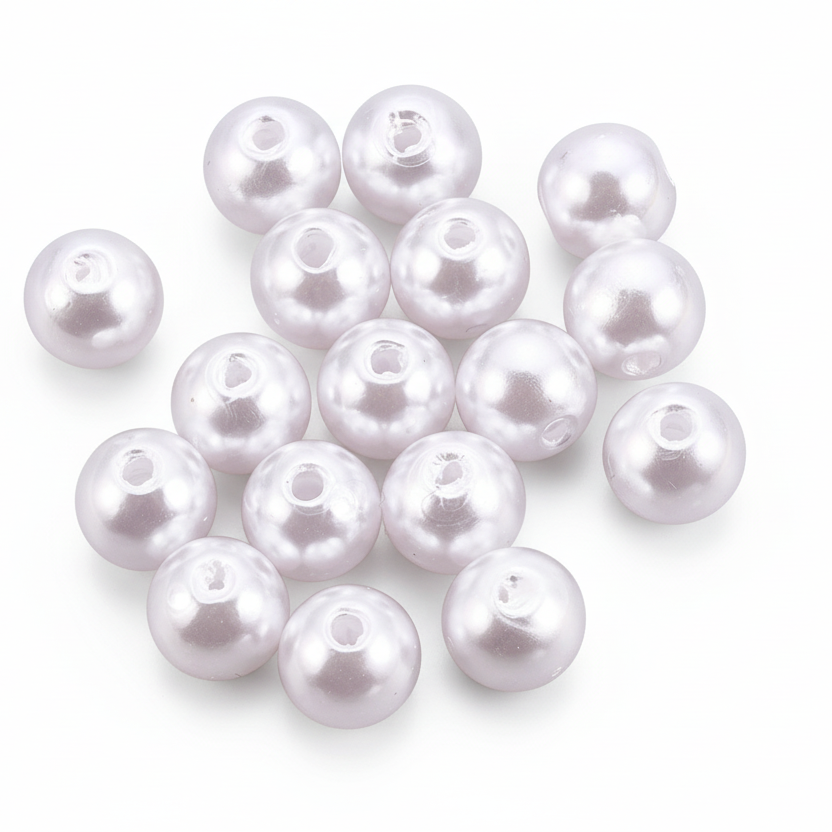 Imitatie Parel XL Wit 12mm - per stuk-Kralen-Kraaltjes van Renate