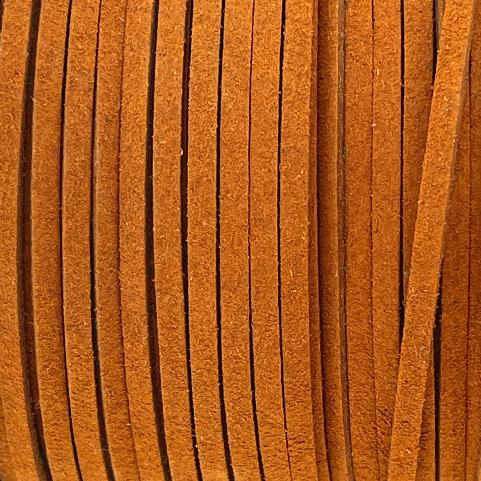 Imitatie suede donkerbruin 3x1,5mm - 2 meter-koord-Kraaltjes van Renate