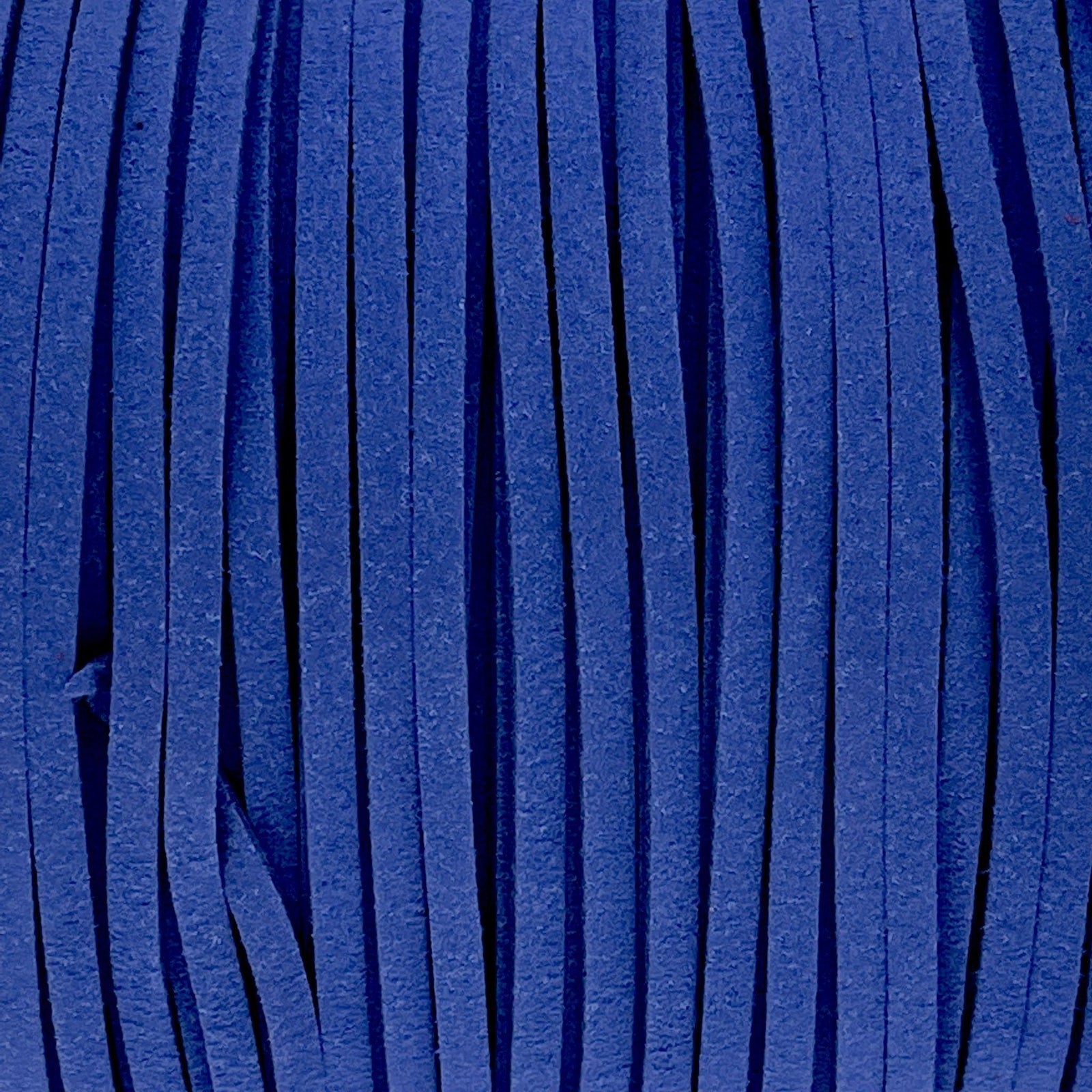 Imitatie suede donkerblauw 3x1,5mm - 2 meter-koord-Kraaltjes van Renate
