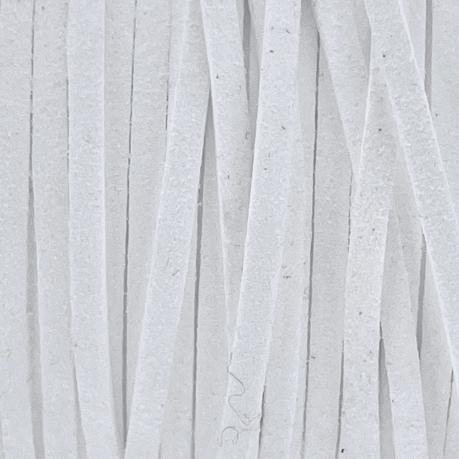 Imitatie suede wit 3x1,5mm - 2 meter-koord-Kraaltjes van Renate