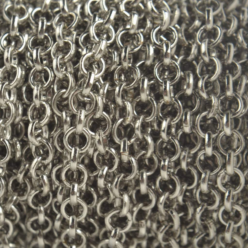 Jasseron ketting rond 3,5mm - per meter-Kraaltjes van Renate