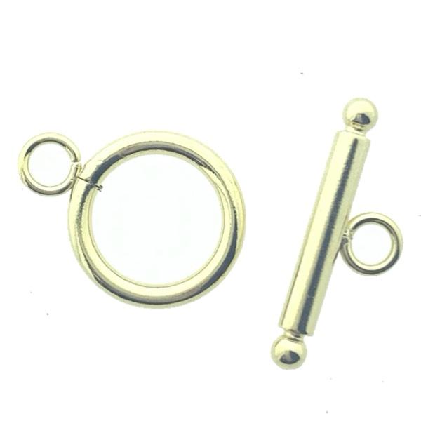 Kapittel slot goud RVS 22x14mm-Kraaltjes van Renate