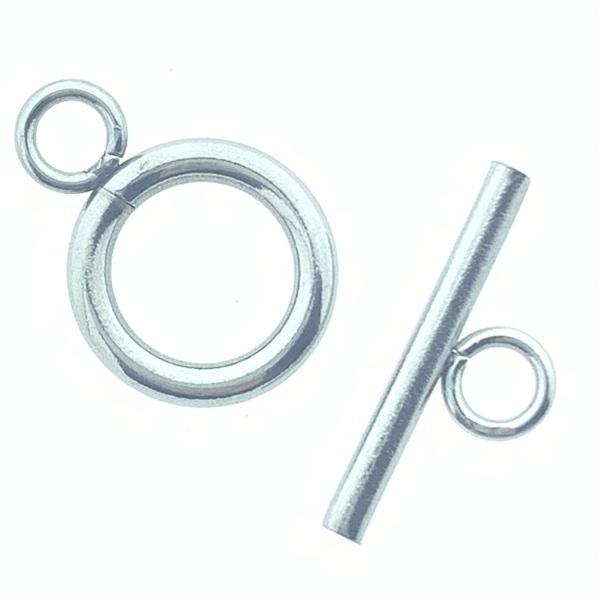Kapittel slot zilver RVS 18x12mm-Kraaltjes van Renate