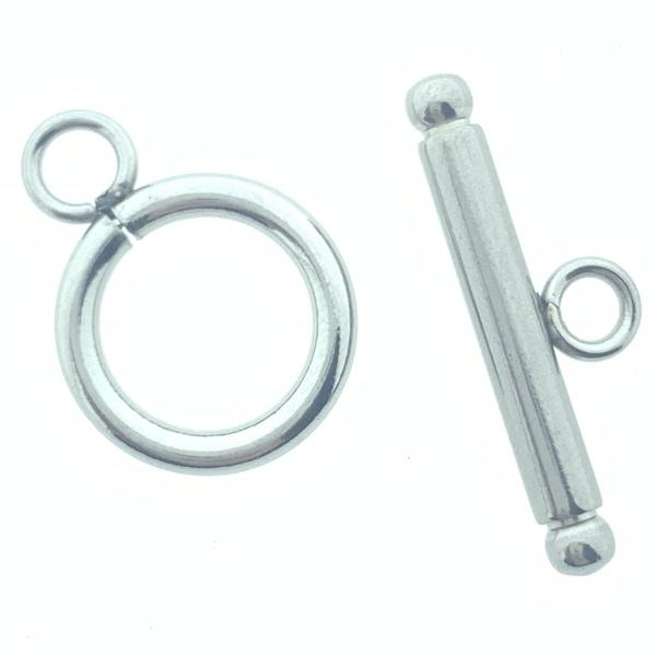 Kapittel slot zilver RVS 22x13mm-Kraaltjes van Renate