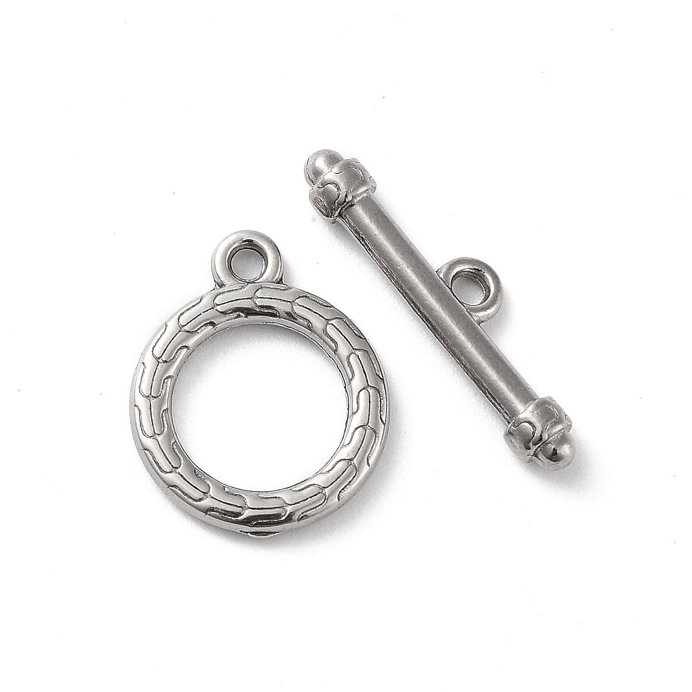 Kapittelsluiting RVS Zilver 17x13.5mm - per set (kopie)-Sluitingen-Kraaltjes van Renate