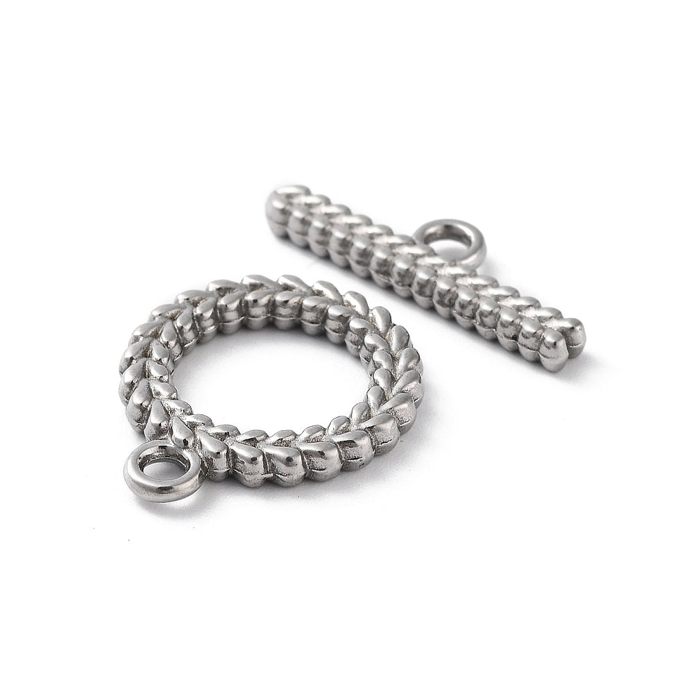 Kapittelsluiting RVS Zilver 19x16mm - per set (kopie)-Sluitingen-Kraaltjes van Renate