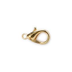 Karabijn sluiting 24K goud 23x12mm-bedels-Kraaltjes van Renate