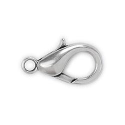 Karabijnsluiting Stainless steel 23x13mm-sluitingen-Kraaltjes van Renate