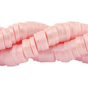Katsuki kralen 6mm Blossom pink-pearl shine coating ±20cm-Kralen-Kraaltjes van Renate