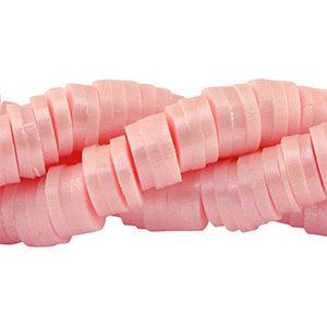 Katsuki kralen 6mm Carnation pink-pearl shine coating ±20cm-Kralen-Kraaltjes van Renate
