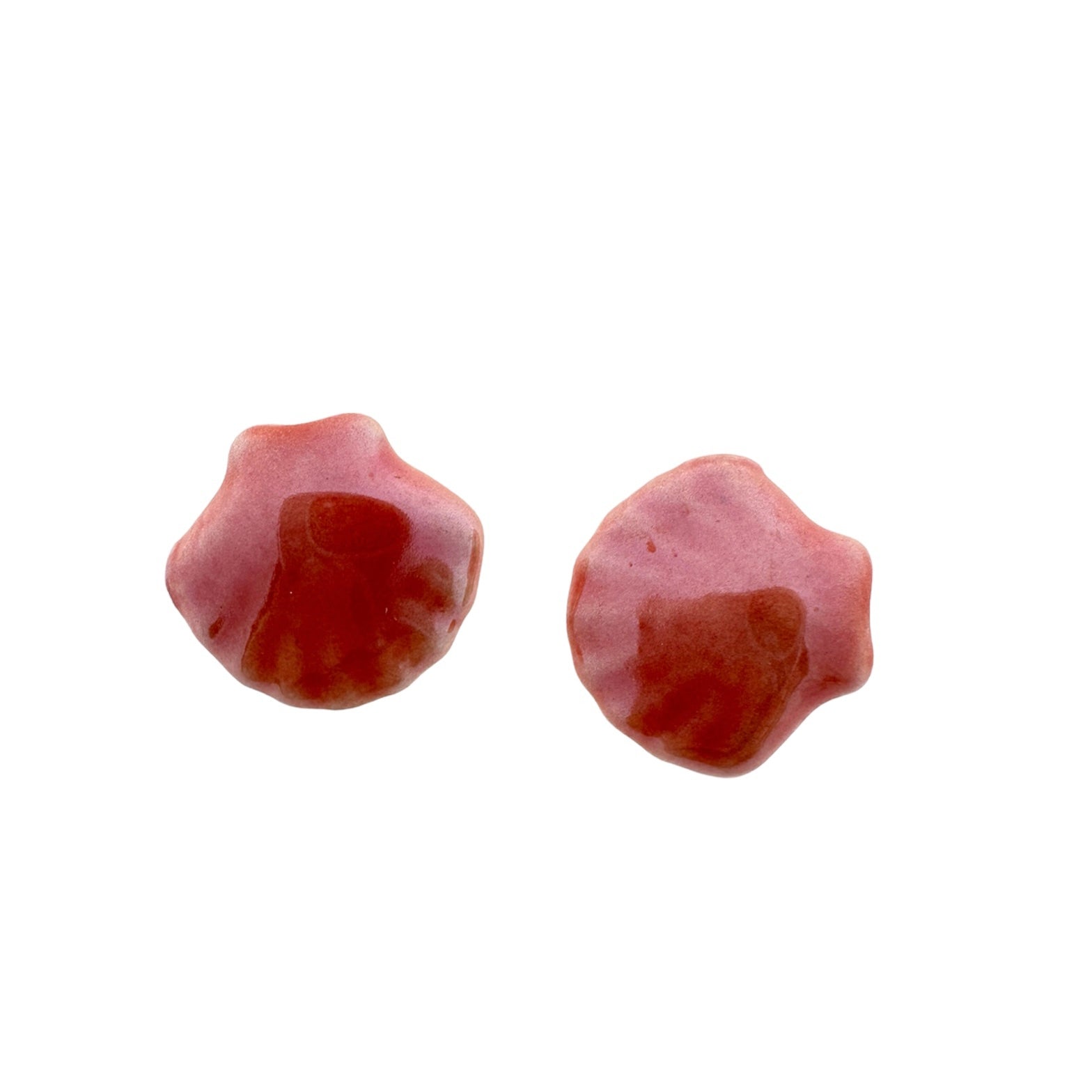 Keramiek kraal schelp koraal 14x8mm-Kralen-Kraaltjes van Renate