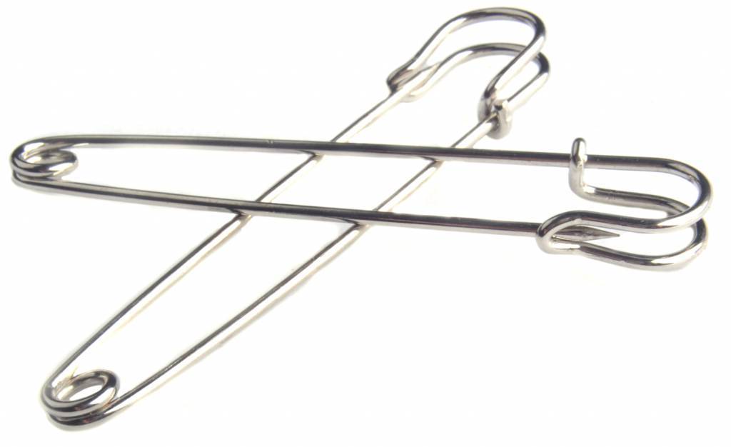 Kilt speld Zilver 65x17mm-Kraaltjes van Renate